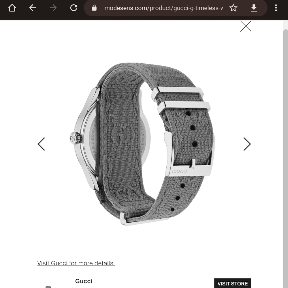 Authentic Gucci 38MM Arial G- Timeless Watch - Picture 2 of 11